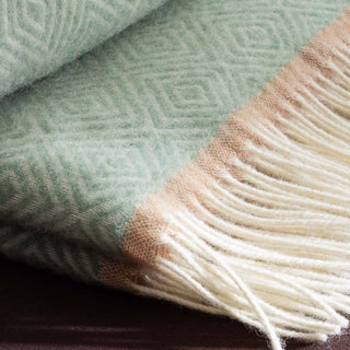 Merino wool throw